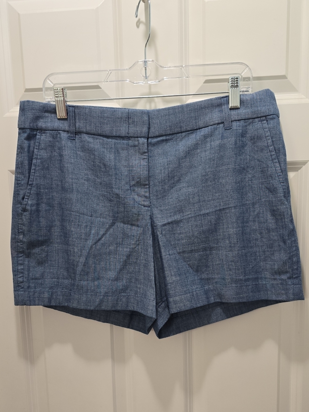 J. Crew Blue Chambray Shorts